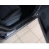 Накладки на пороги (carbon) Hyundai i40 (2012-) бренд – Alu-Frost (Польша) дополнительное фото – 1